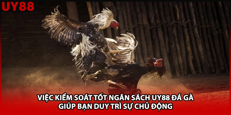 Việc kiểm soát tốt ngân sách UY88 đá gà giúp bạn duy trì sự chủ động 